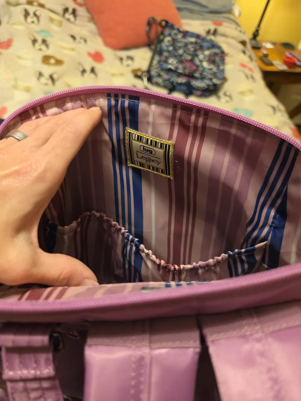 Lug Legacy Canter In Acai Berry